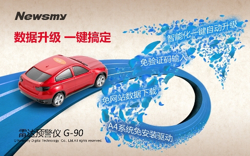 Newsmy G-90專業預警  精準！高效！反應快！